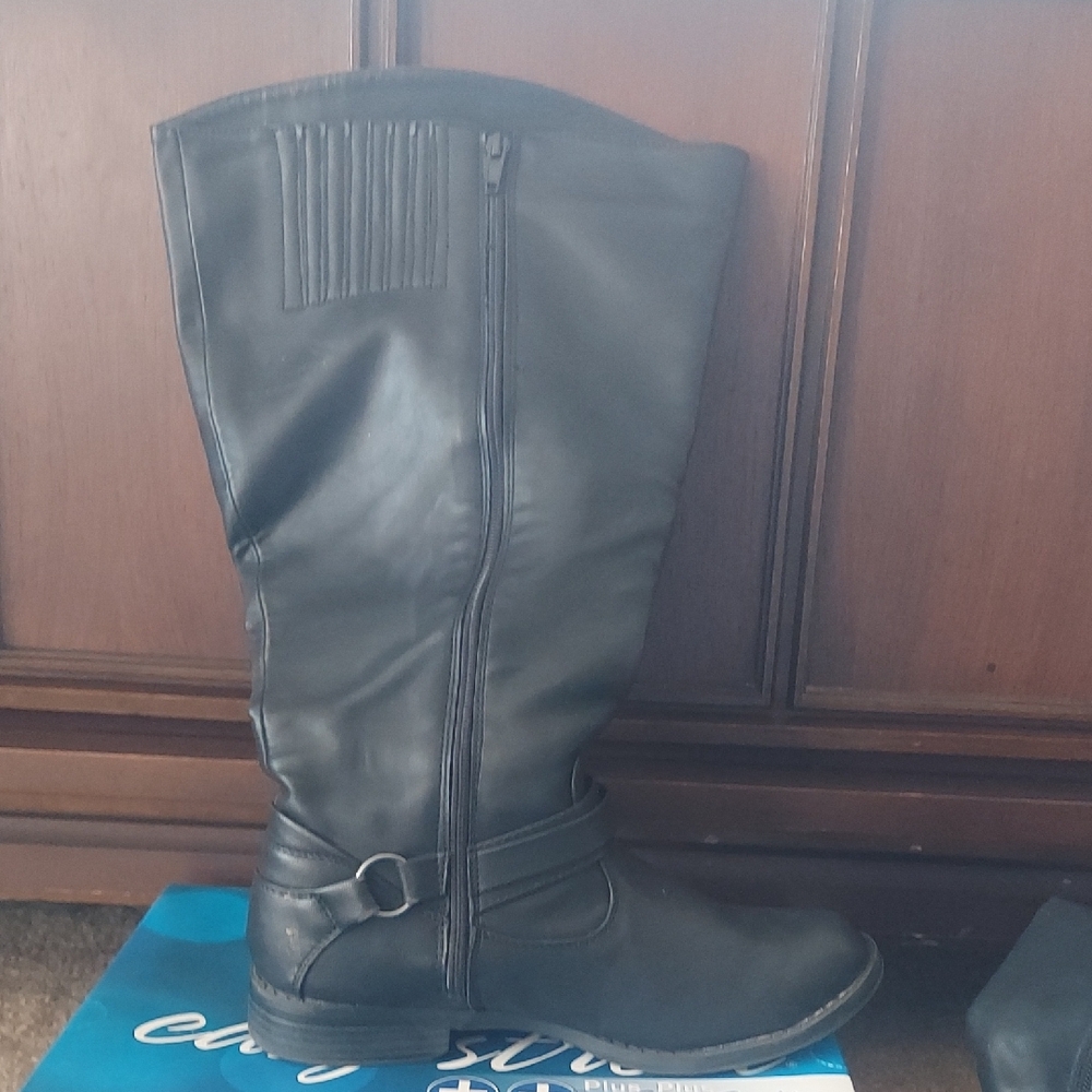 Elegant Black Over the Knee Boots